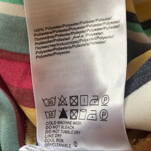 ONLY Multicolour Wrap Dress, Good Condition, Size XS (EU 34) - Picture 8 of 11